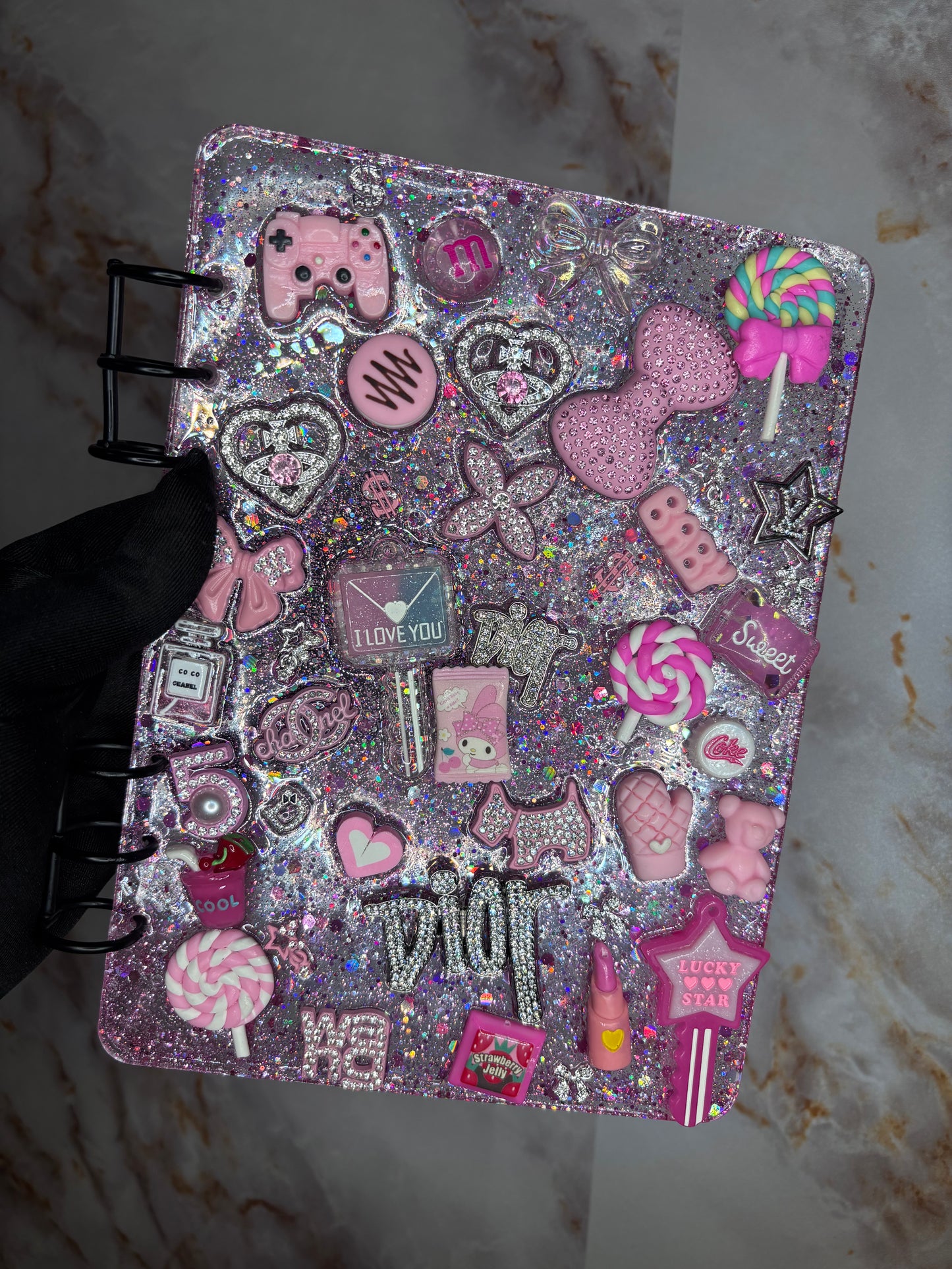 Pink large journal