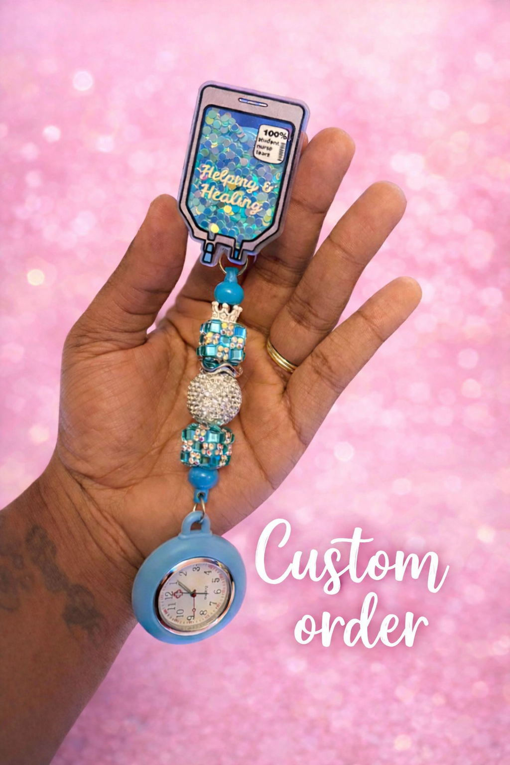 Custom badge reels