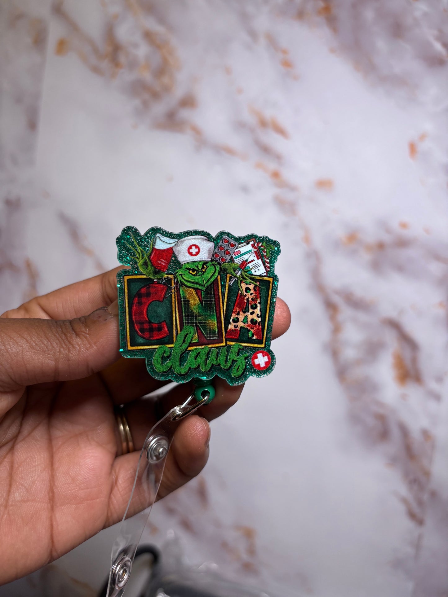 Cna Christmas Badge