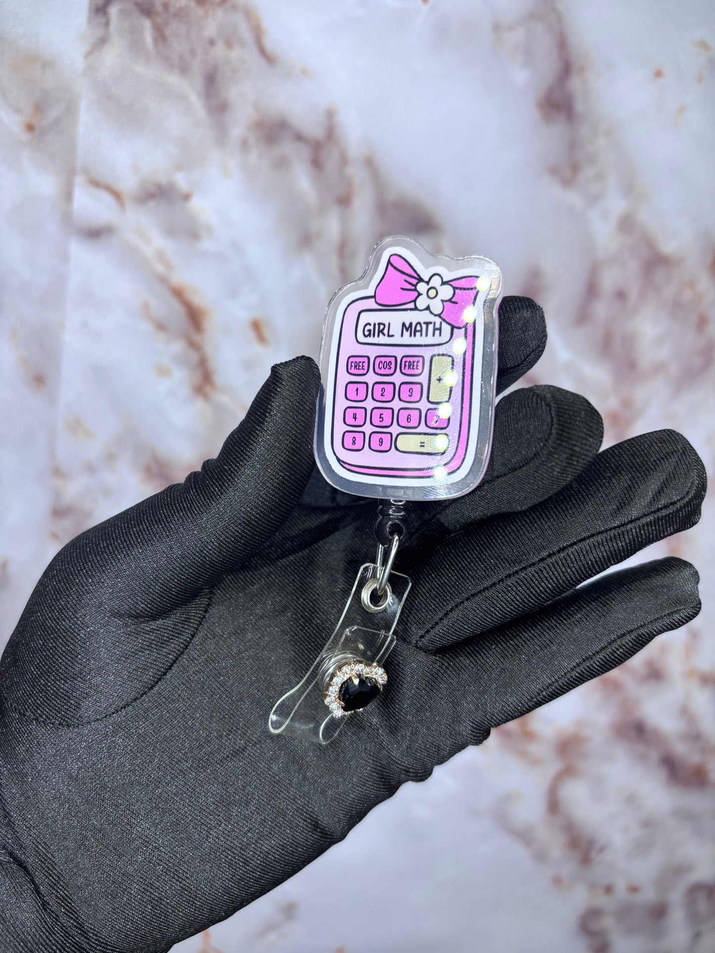 Girl math badge