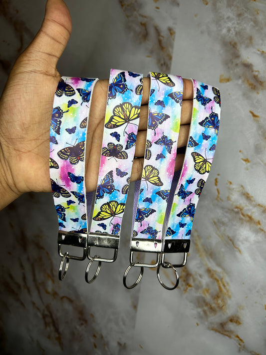 Butterfly wristlet