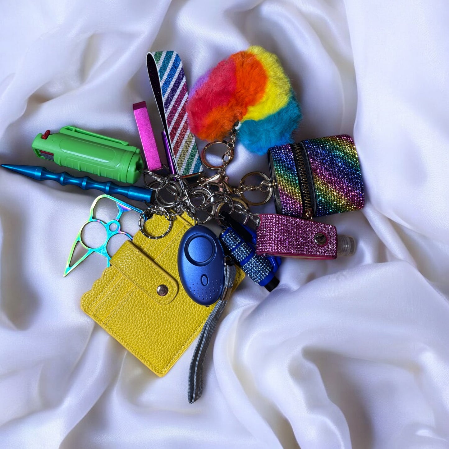 Reading Rainbow Keychain