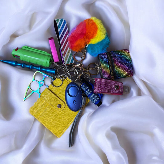 Reading Rainbow Keychain