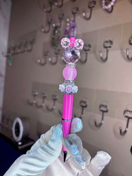 Pink Minnie pen