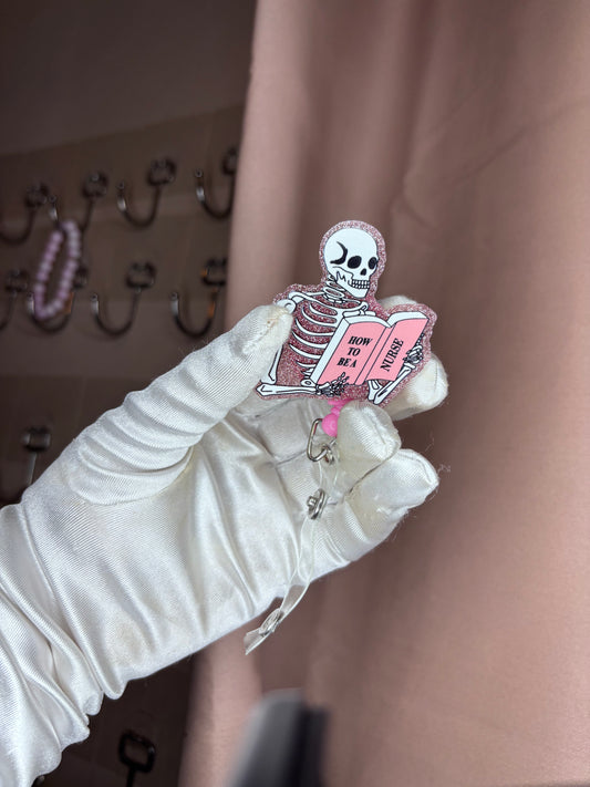 Nurse book badge