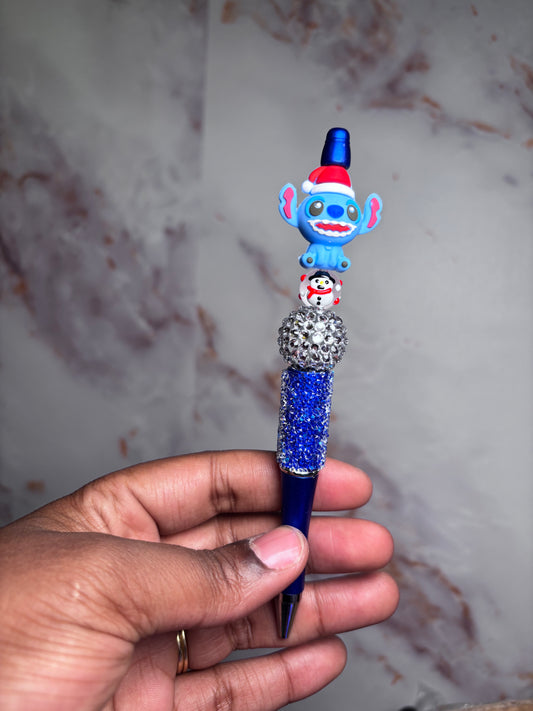 Stitch 2 Christmas pen