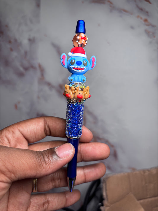 Stitch Christmas pen
