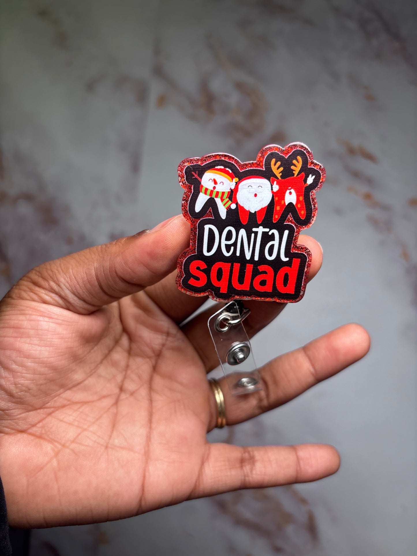 Dental Christmas badge